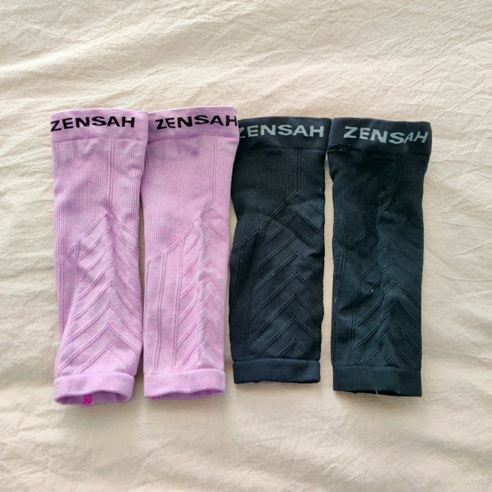 Runner's compression socks